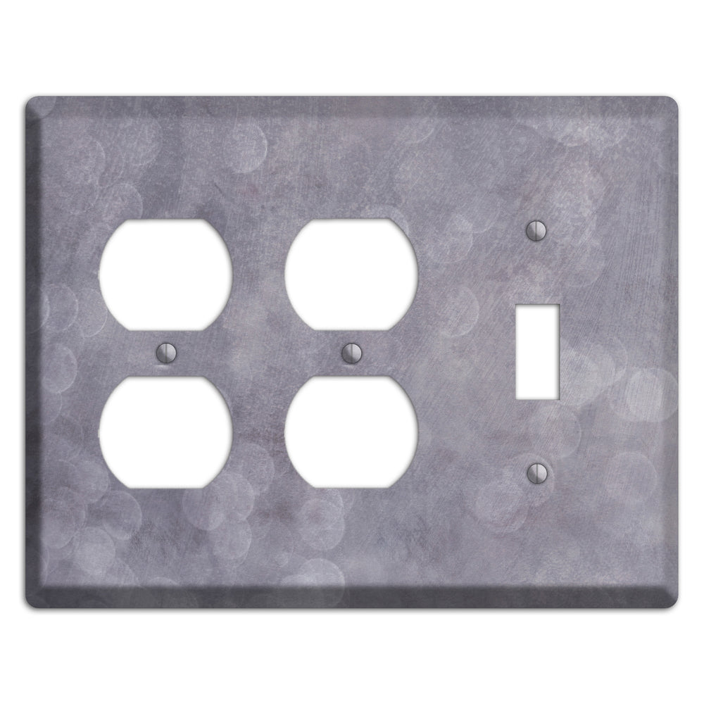 Lavender Twilight 2 Duplex / Toggle Wallplate