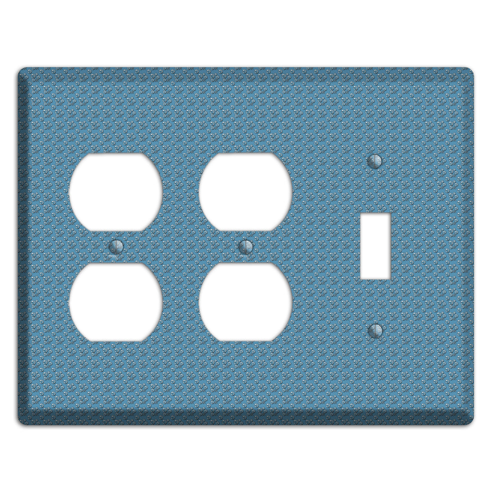 Blue Bubbles 2 Duplex / Toggle Wallplate
