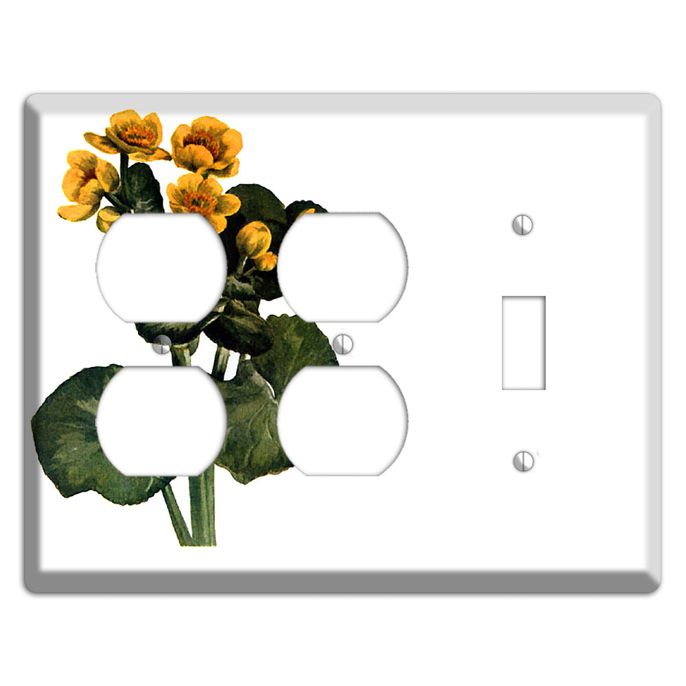 Calla Palustrie 2 2 Duplex / Toggle Wallplate