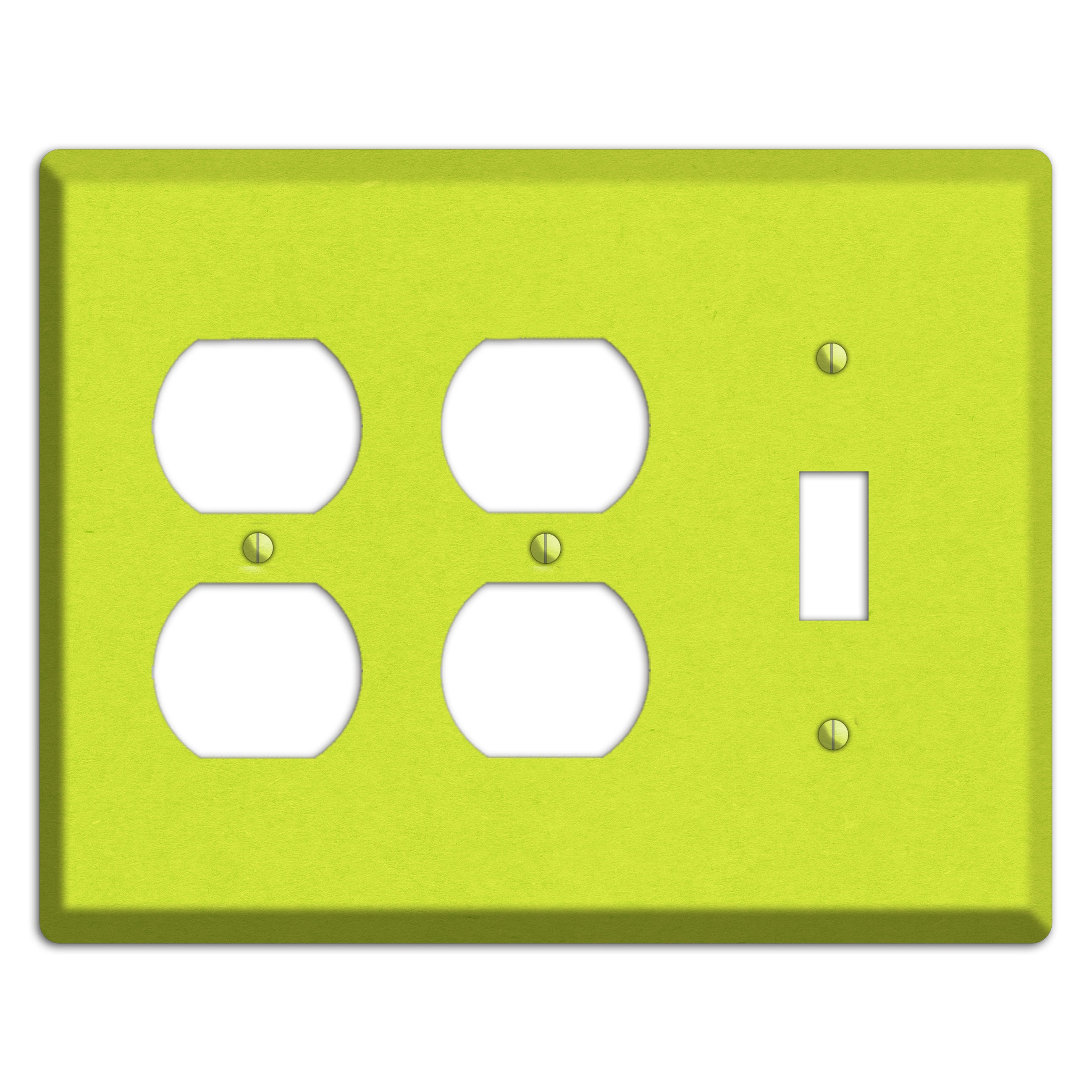 Pear Kraft 2 Duplex / Toggle Wallplate