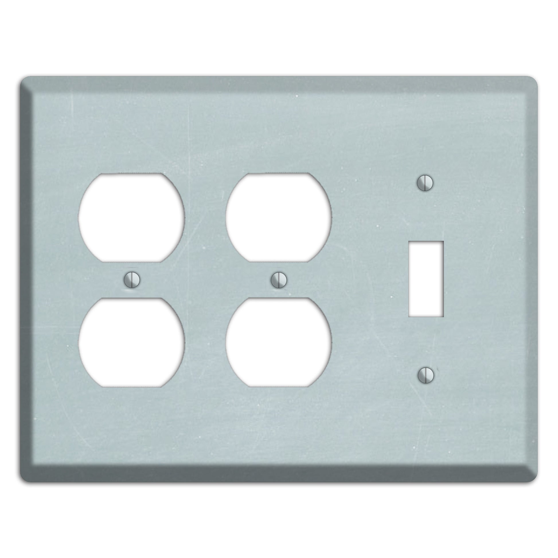 Chalk Light Blue 2 Duplex / Toggle Wallplate