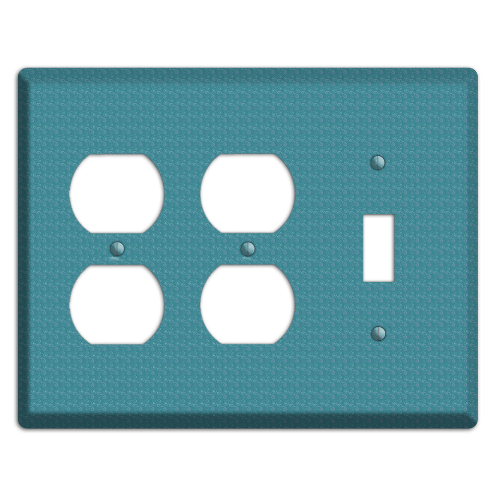 Jade Swirls 2 Duplex / Toggle Wallplate