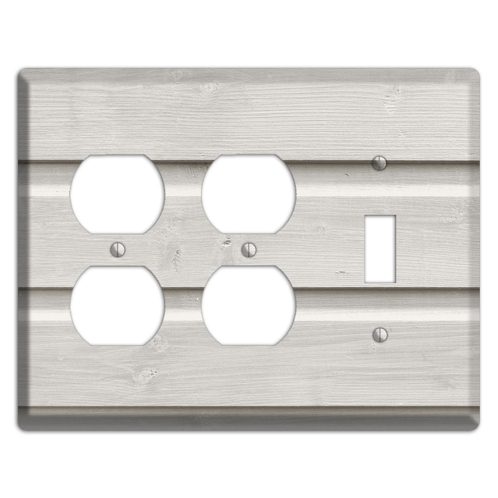 Cotton Seed Antique 2 Duplex / Toggle Wallplate