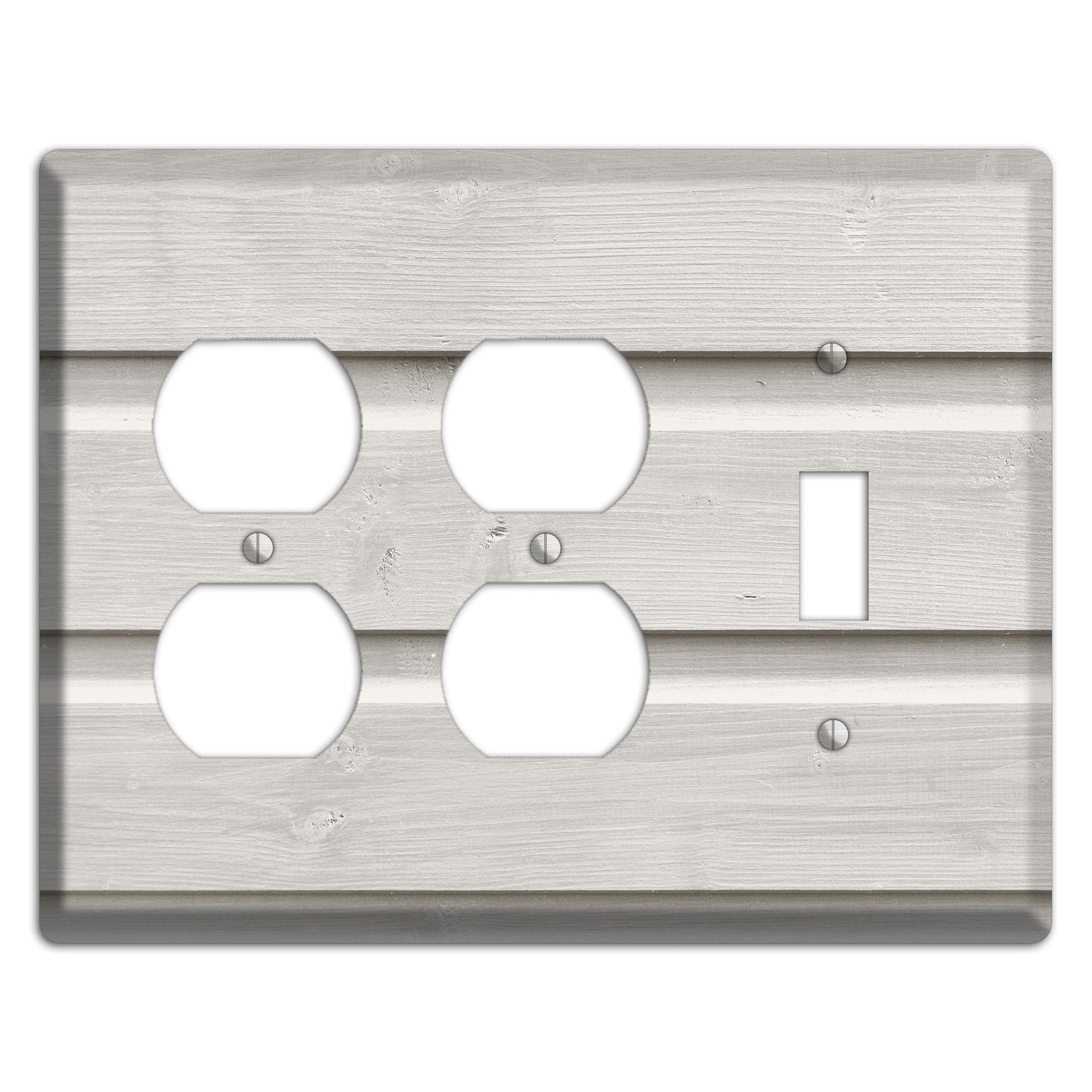 Cotton Seed Antique 2 Duplex / Toggle Wallplate