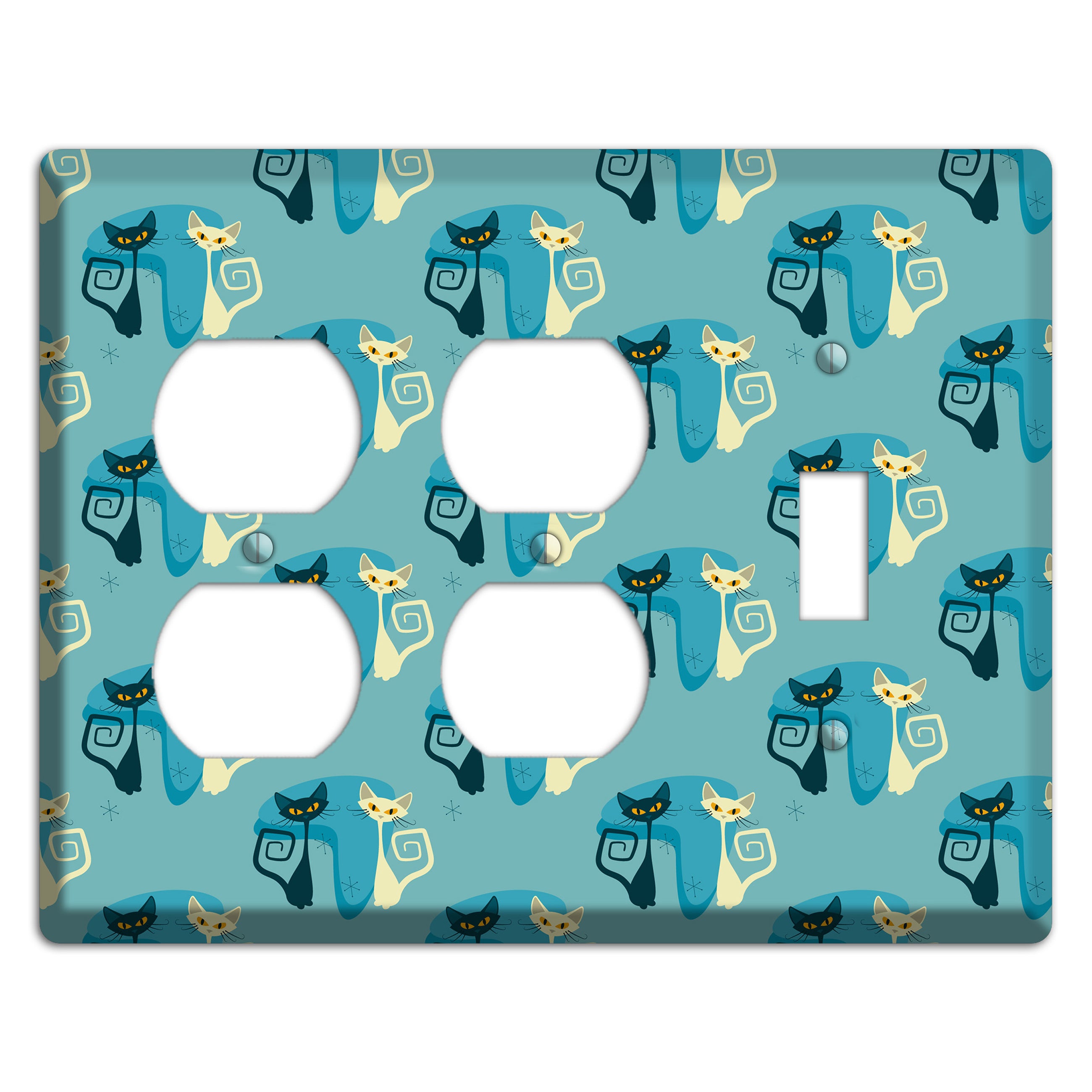 Adorable Kitties 2 Duplex / Toggle Wallplate