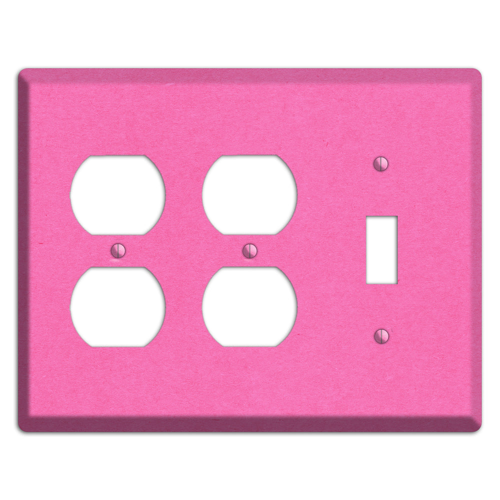 Persian Pink Kraft 2 Duplex / Toggle Wallplate