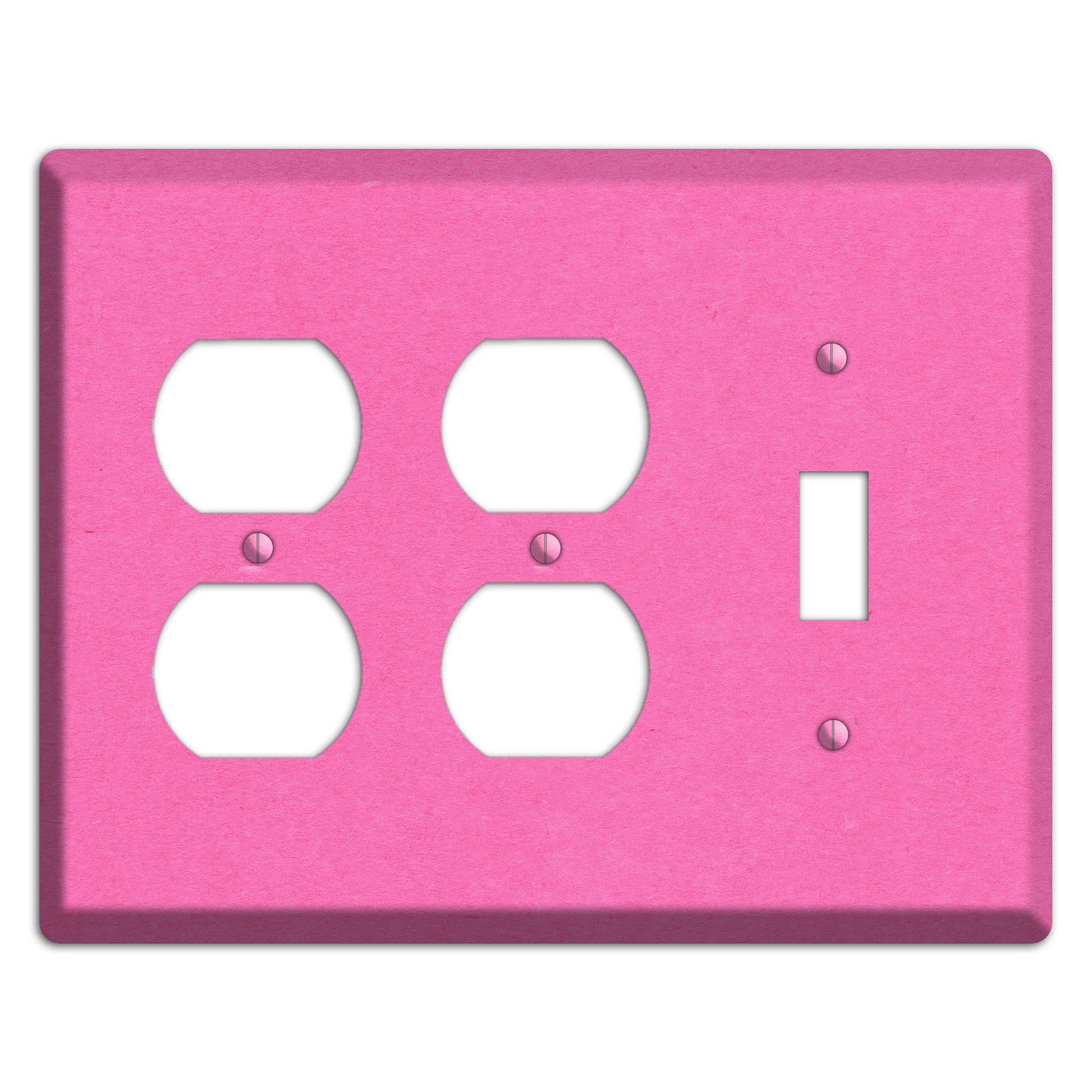 Persian Pink Kraft 2 Duplex / Toggle Wallplate