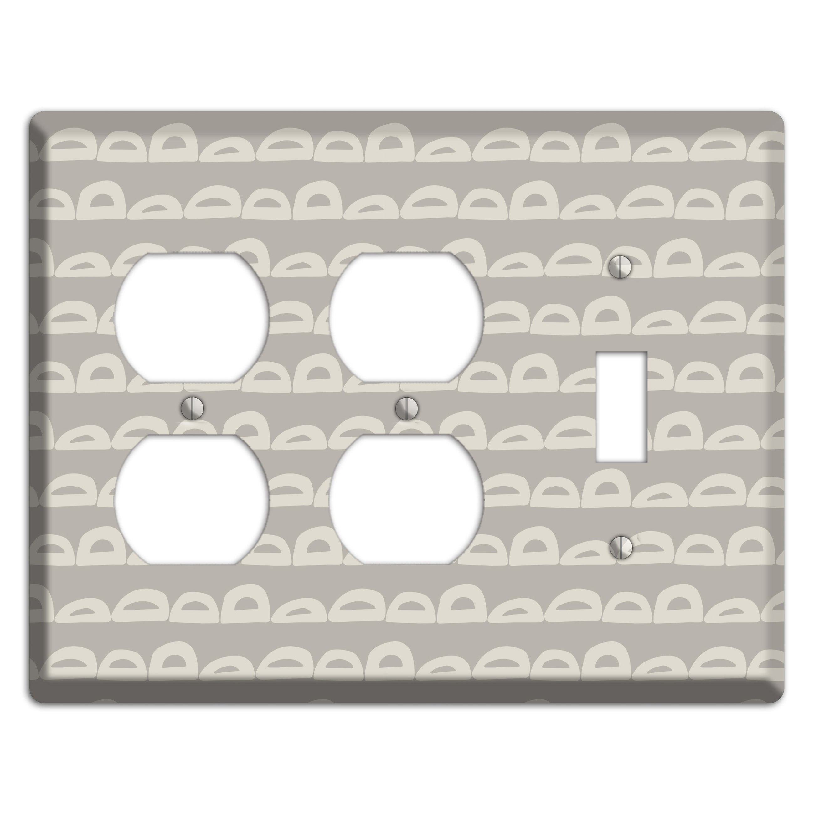 Logan Whimsical Damask 2 Duplex / Toggle Wallplate