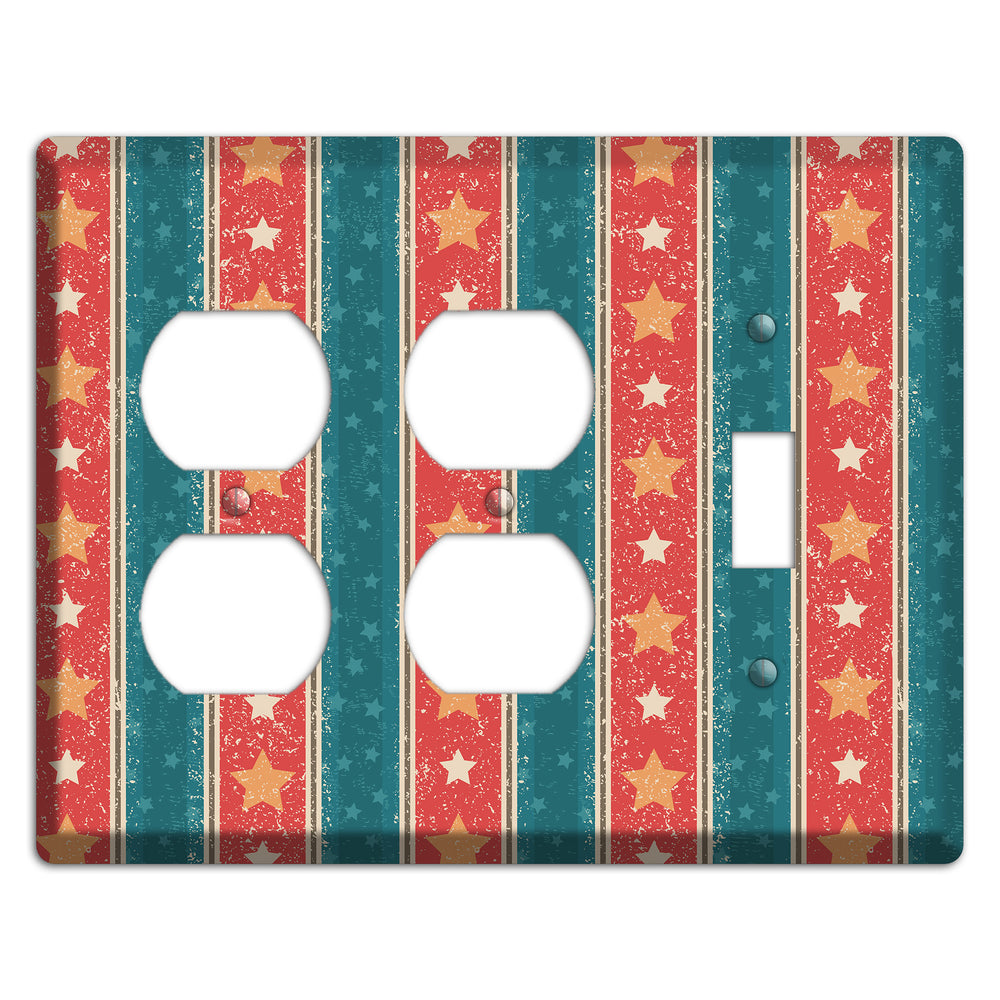 American Dream 2 Duplex / Toggle Wallplate