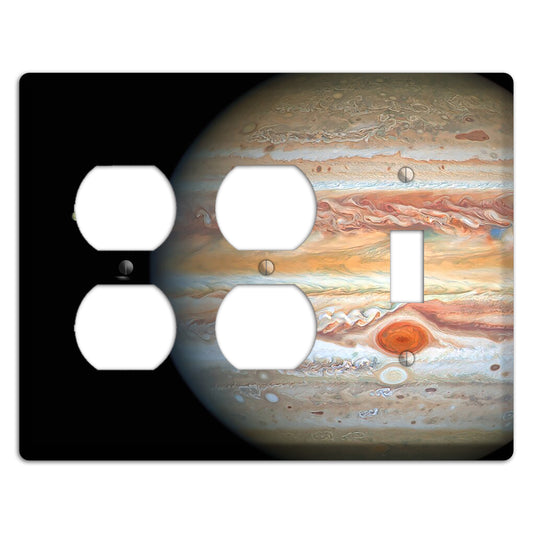 Hubble's View of Jupiter and Europa 2 Duplex / Toggle Wallplate