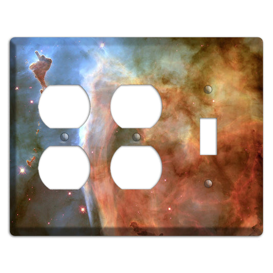 Carina Nebula 2 Duplex / Toggle Wallplate