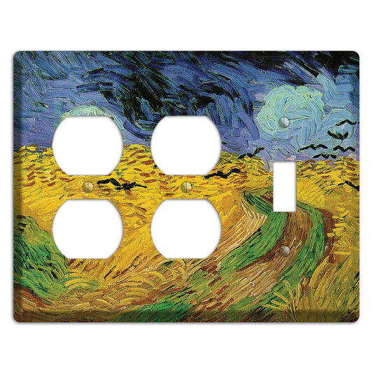 Vincent Van Gogh 6 2 Duplex / Toggle Wallplate