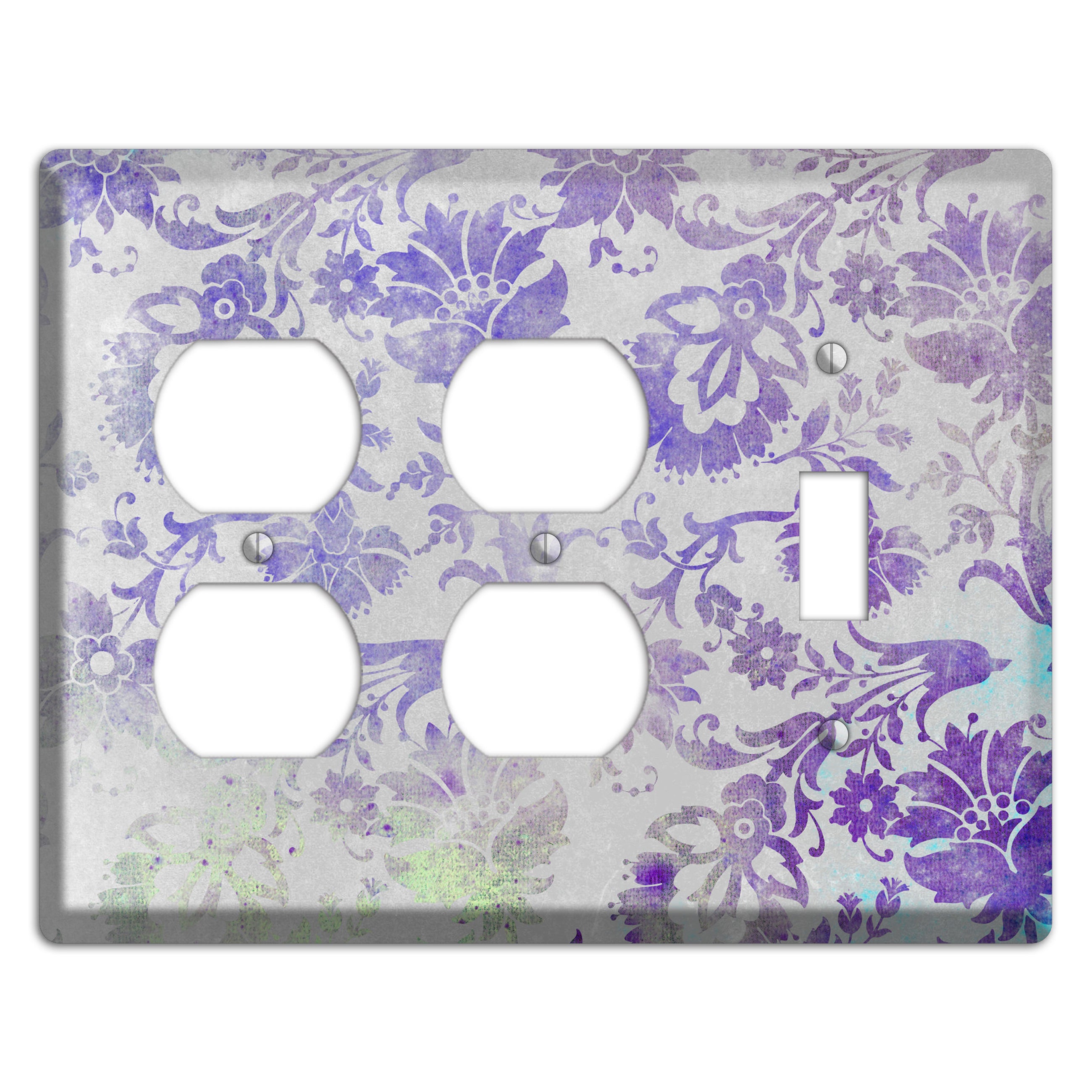 Chatelle Whimsical Damask 2 Duplex / Toggle Wallplate