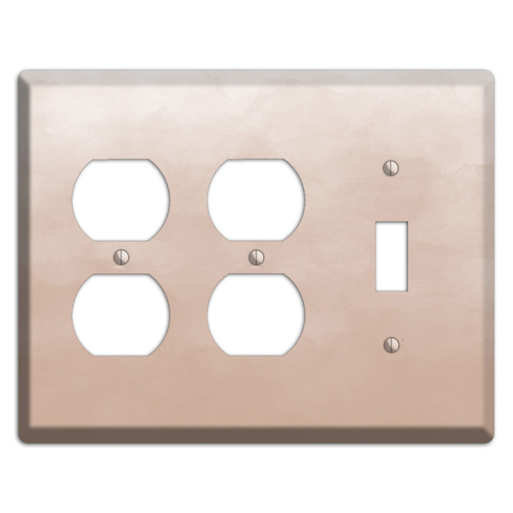 Beige Ombre 2 Duplex / Toggle Wallplate