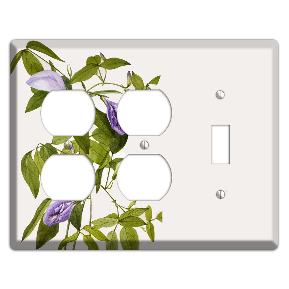 Clitoria Mariana 2 Duplex / Toggle Wallplate