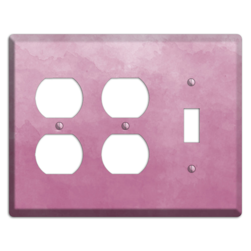 Purple Ombre 2 Duplex / Toggle Wallplate