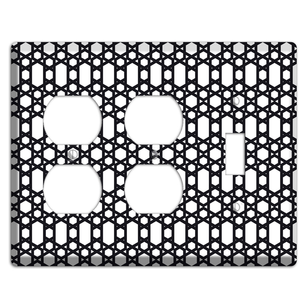 Moroccan 9 2 Duplex / Toggle Wallplate