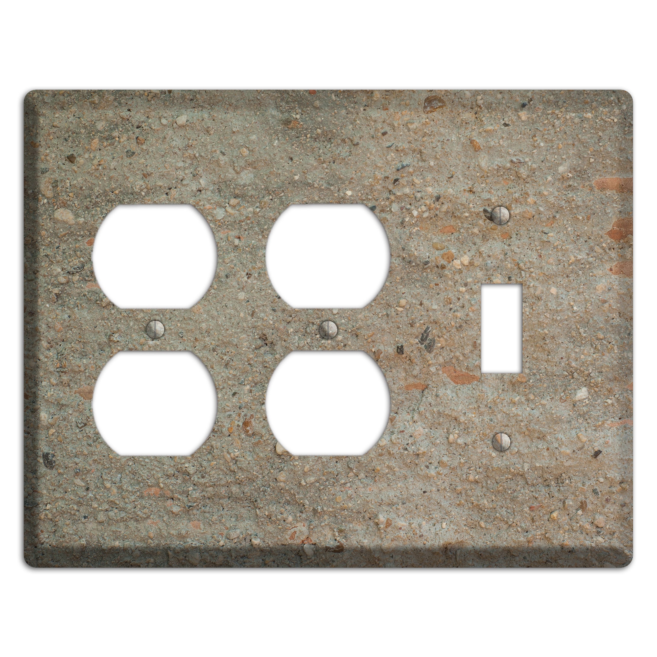 Plaster 1 2 Duplex / Toggle Wallplate