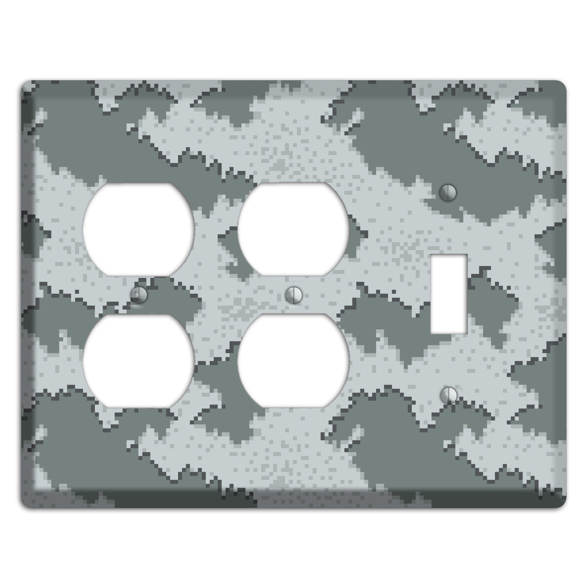 Marpat Winter Camo 2 Duplex / Toggle Wallplate