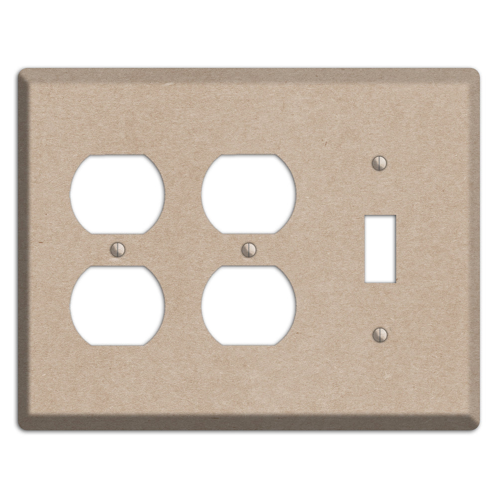 Sandrift Kraft 2 Duplex / Toggle Wallplate