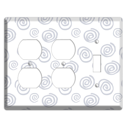 Abstract 11 2 Duplex / Toggle Wallplate