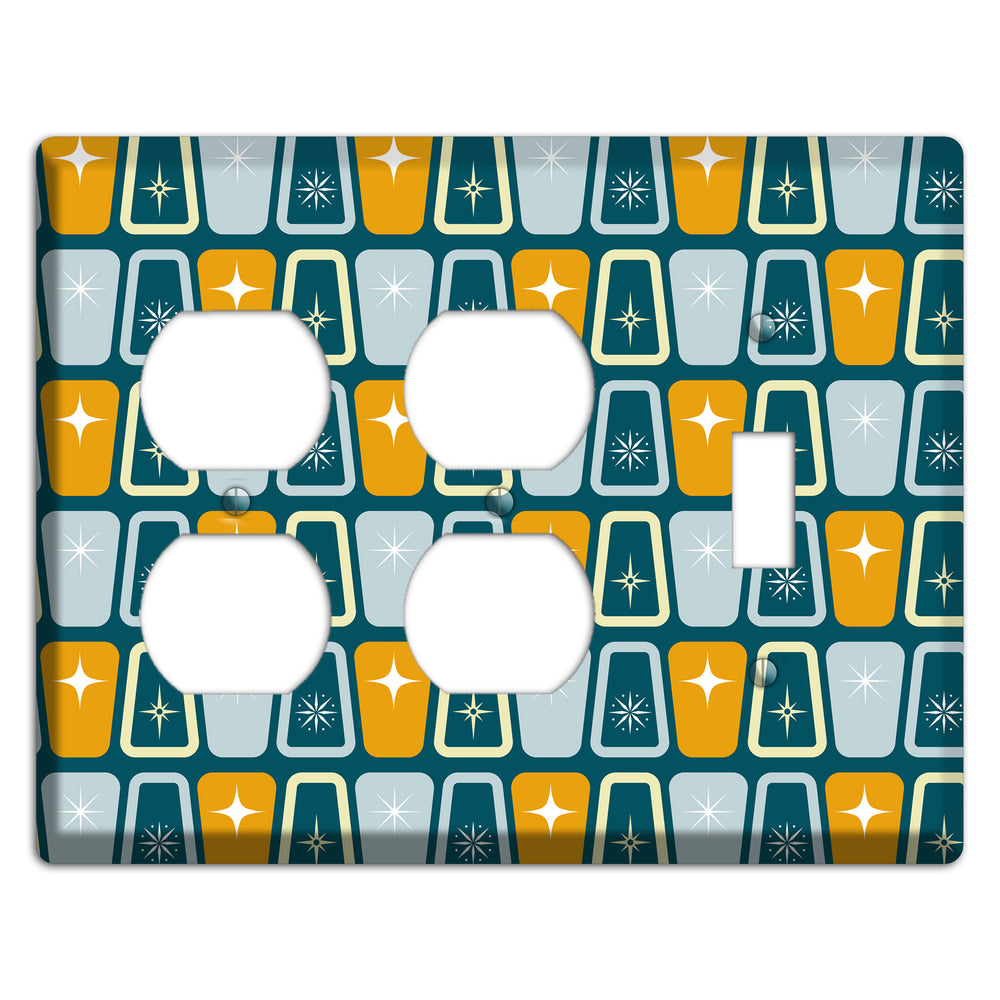 Mustard Shaker 2 Duplex / Toggle Wallplate