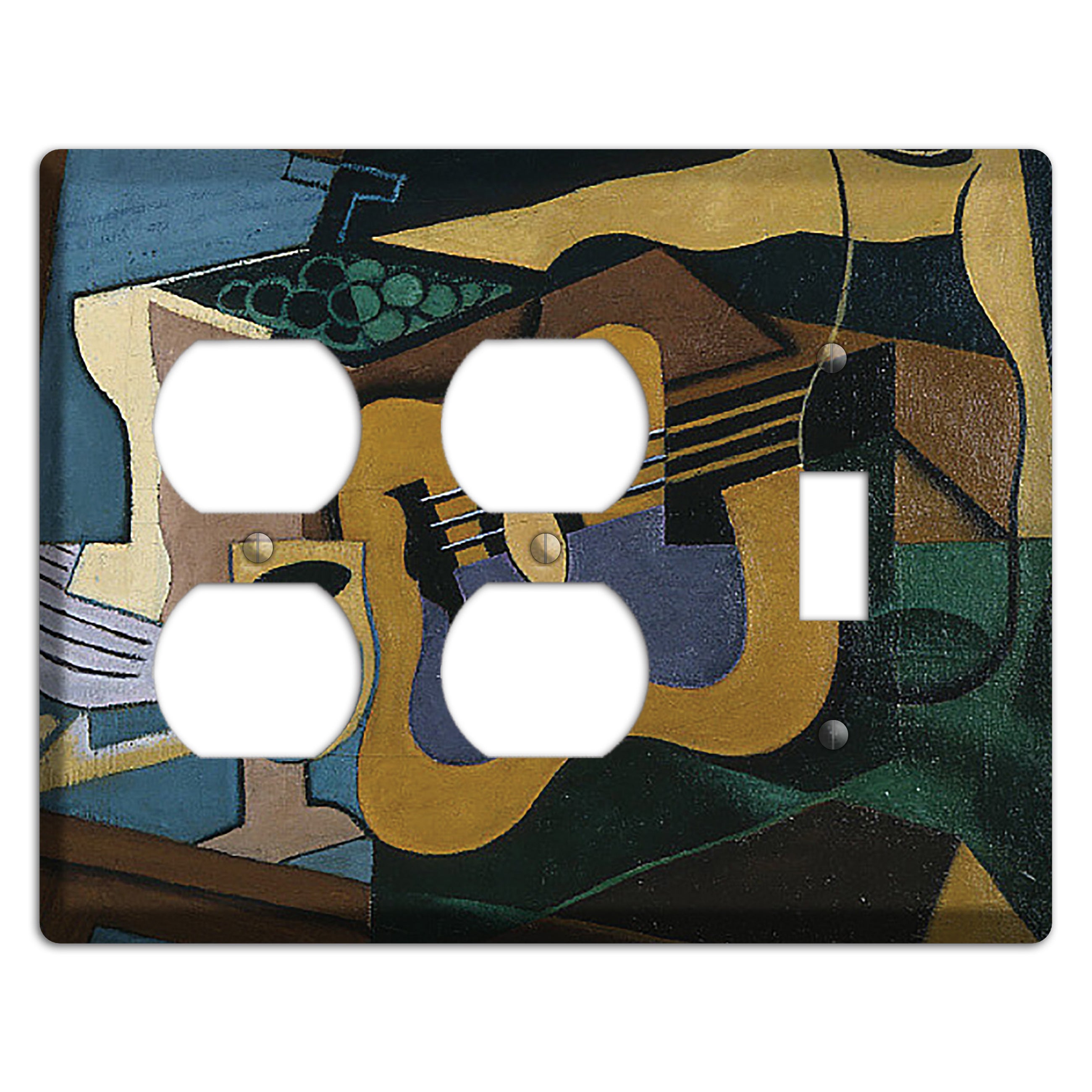Juan Gris 3 2 Duplex / Toggle Wallplate