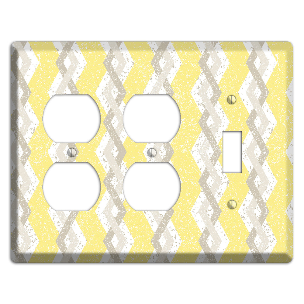 Lemon Fresh 2 Duplex / Toggle Wallplate