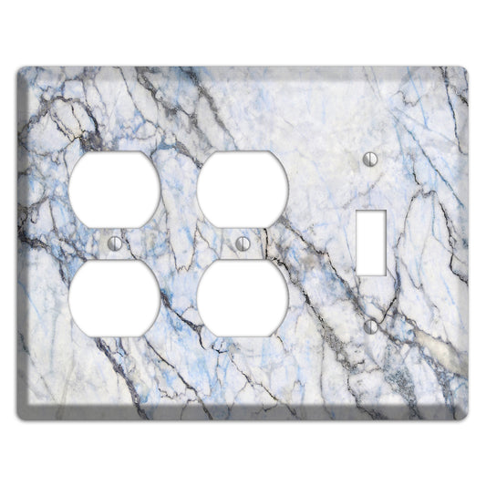 Geyser Marble 2 Duplex / Toggle Wallplate