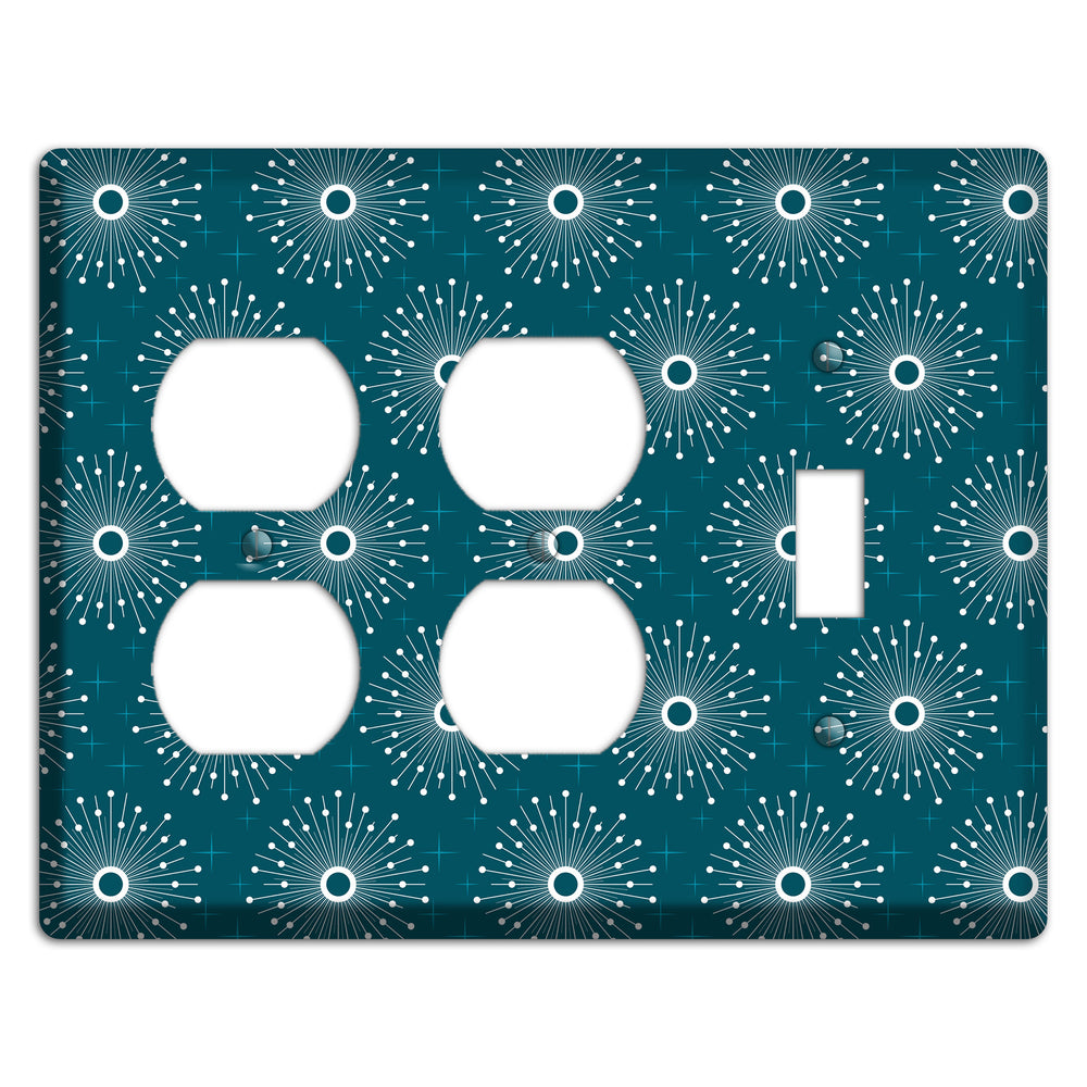 Star Burst 2 Duplex / Toggle Wallplate