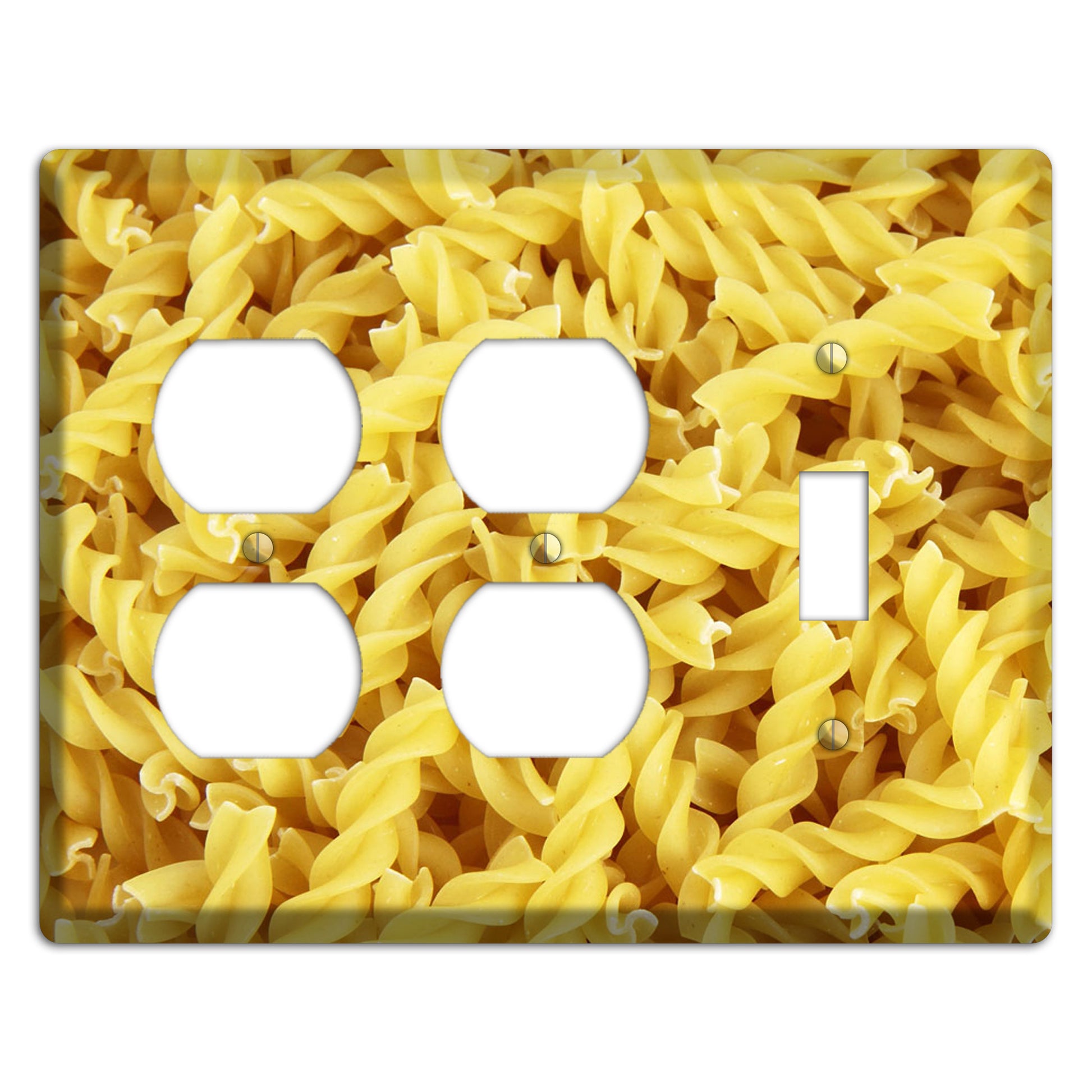 Fusilli 2 Duplex / Toggle Wallplate