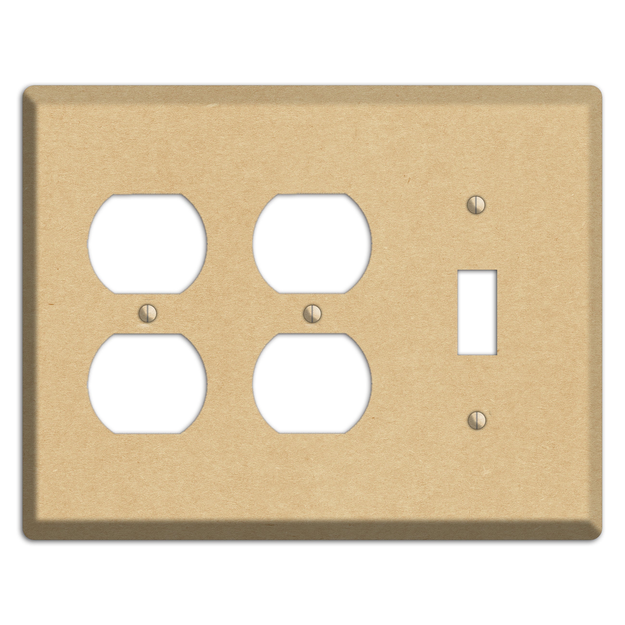 Calico Kraft 2 Duplex / Toggle Wallplate