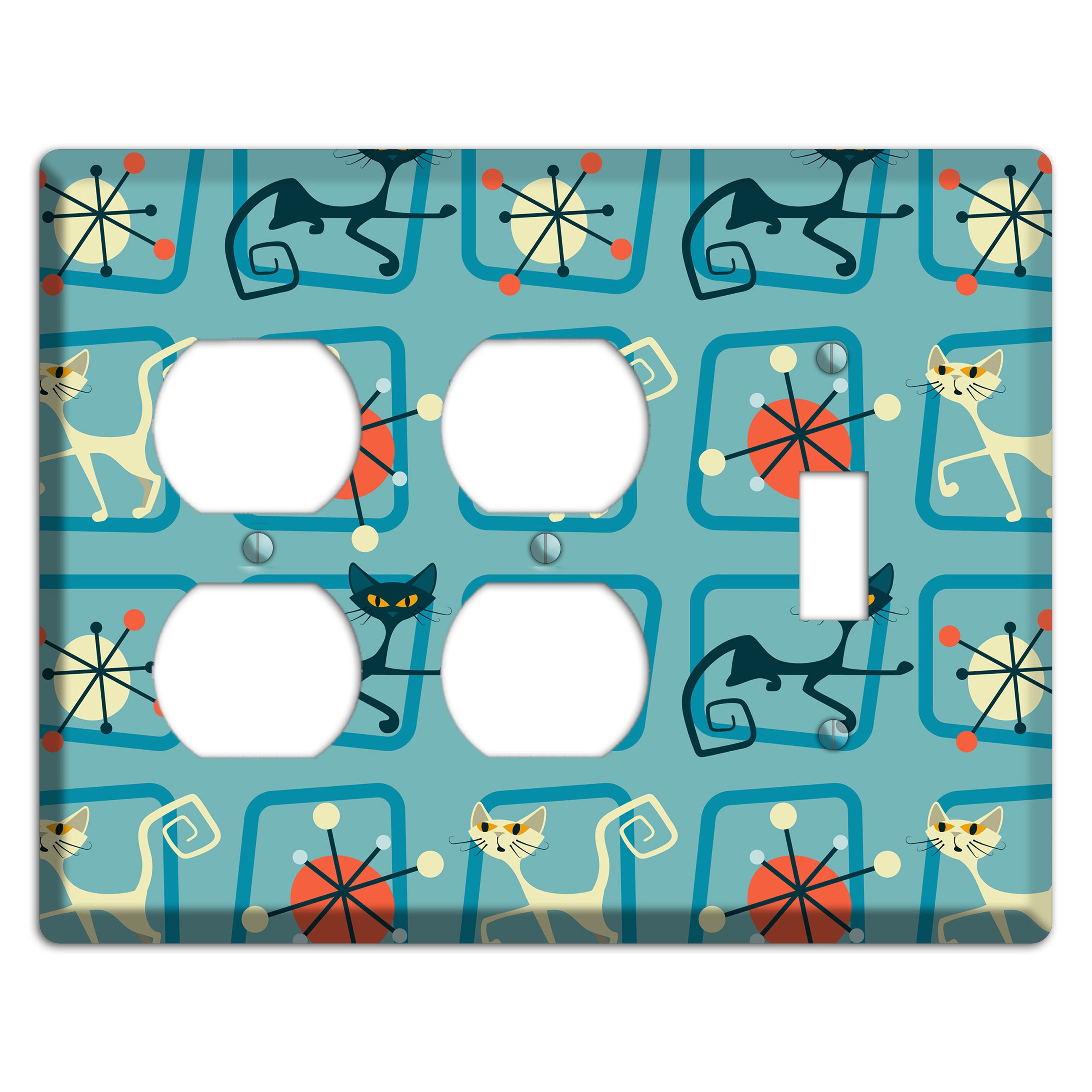 Relaxing Kitties 2 Duplex / Toggle Wallplate
