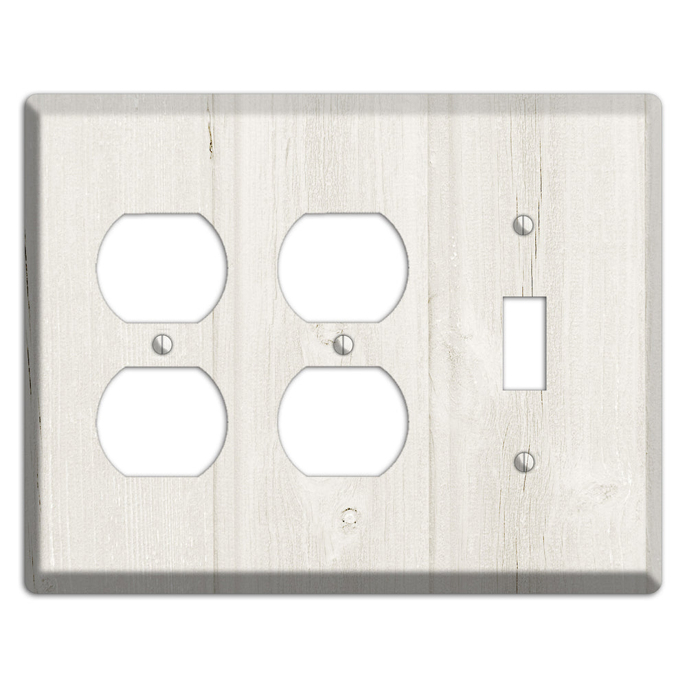 Spring Wood Antique 2 Duplex / Toggle Wallplate