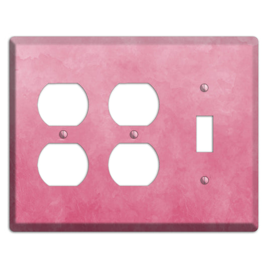 Pink Ombre 2 Duplex / Toggle Wallplate