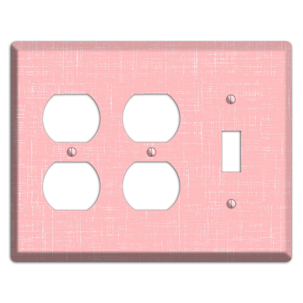 Amber Soft Coral 2 Duplex / Toggle Wallplate