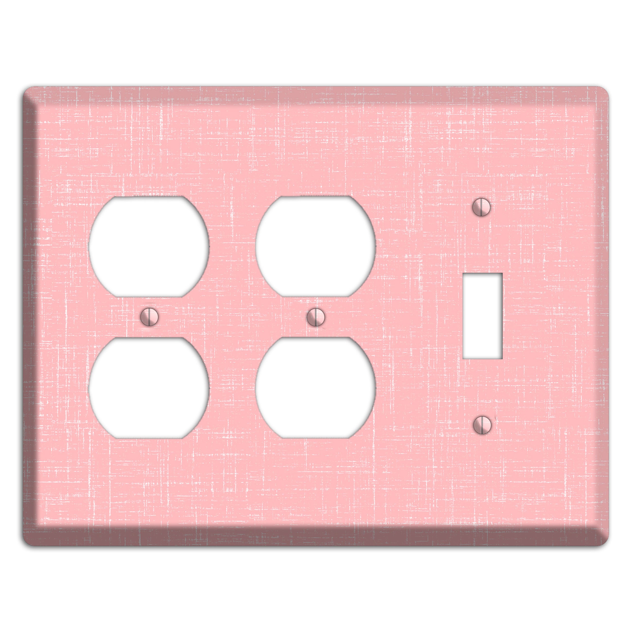 Amber Soft Coral 2 Duplex / Toggle Wallplate