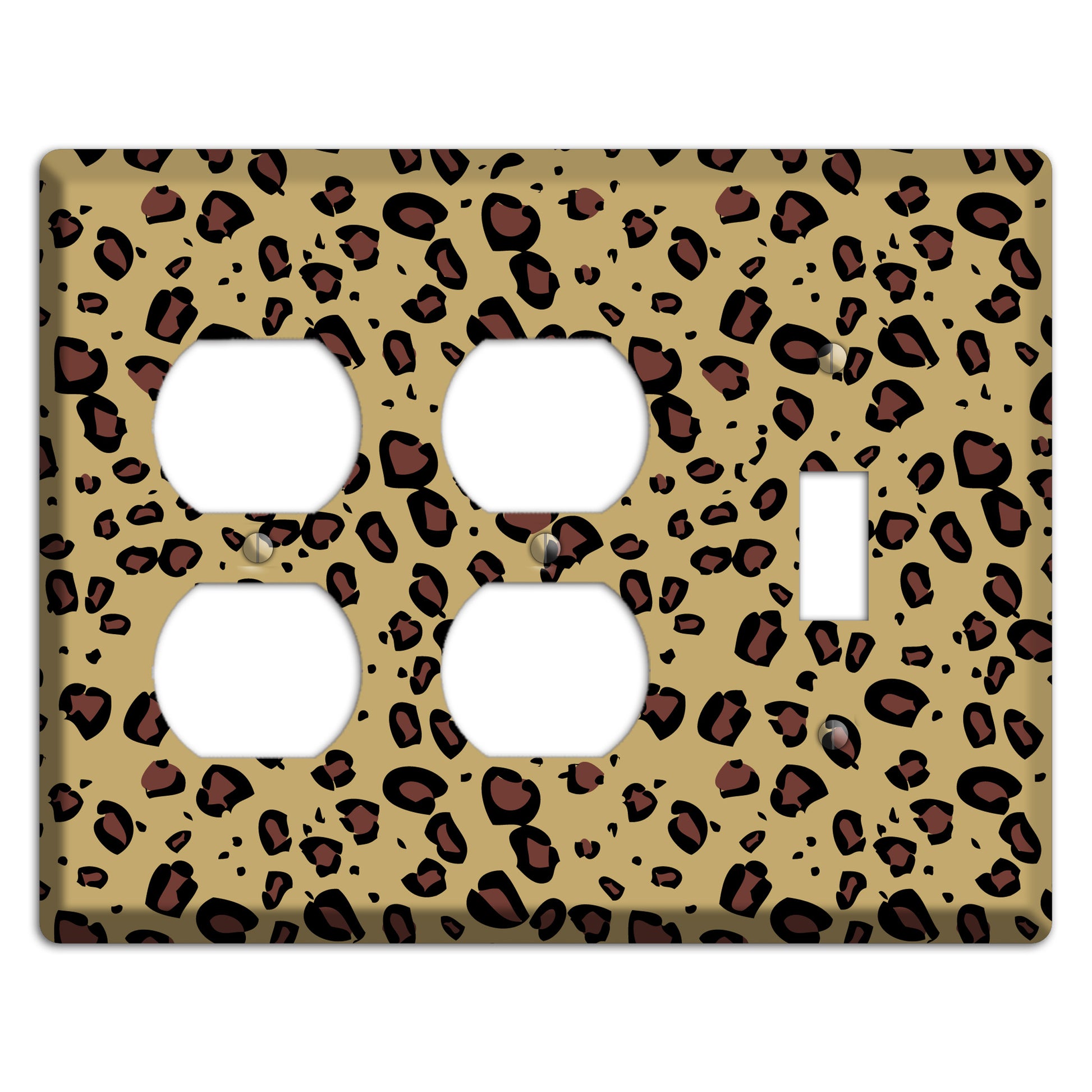 Leopard 2 Duplex / Toggle Wallplate