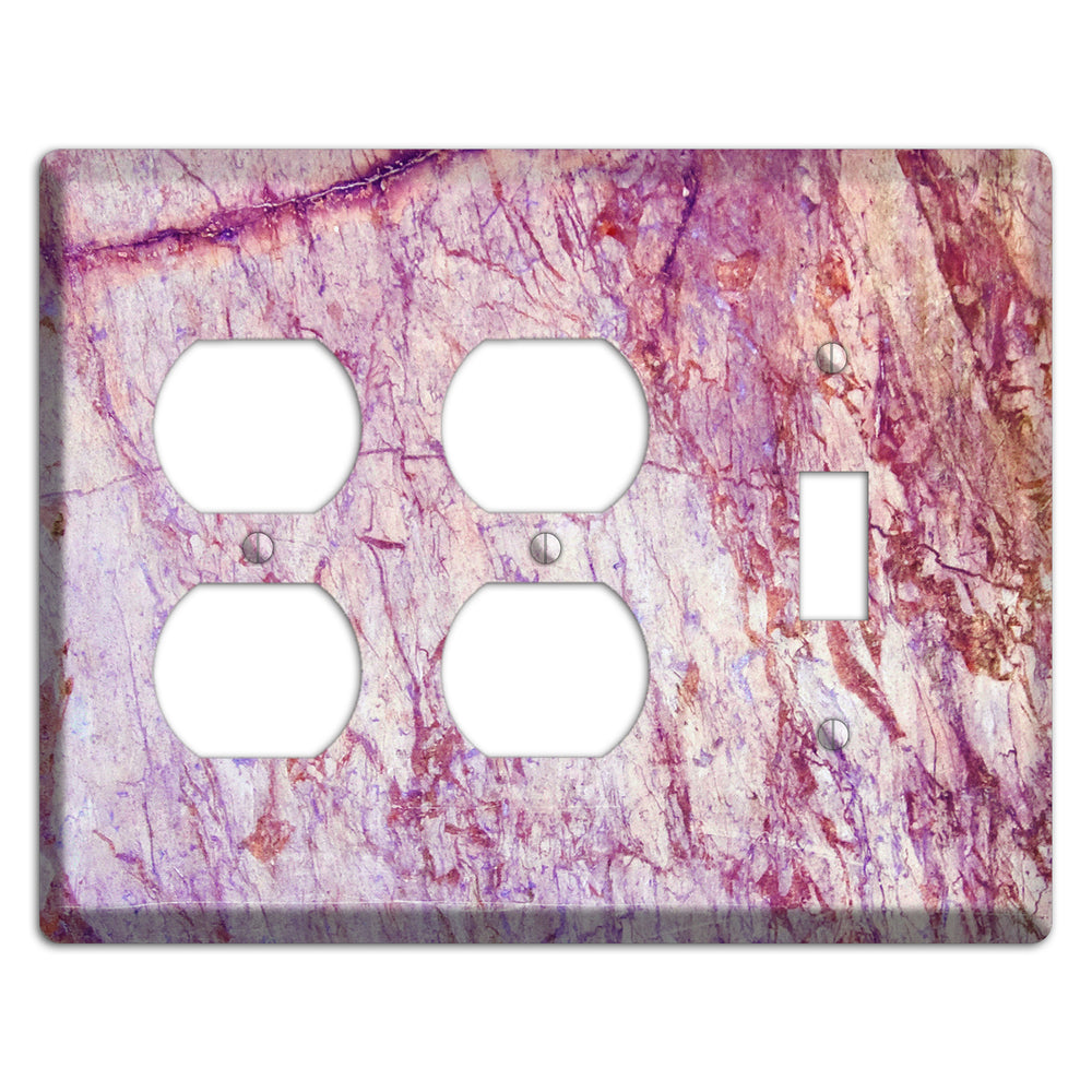Maverick Marble 2 Duplex / Toggle Wallplate