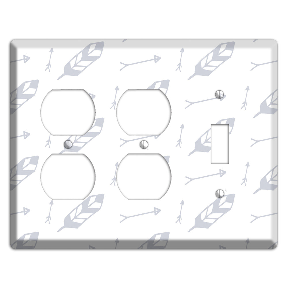 Abstract 22 2 Duplex / Toggle Wallplate