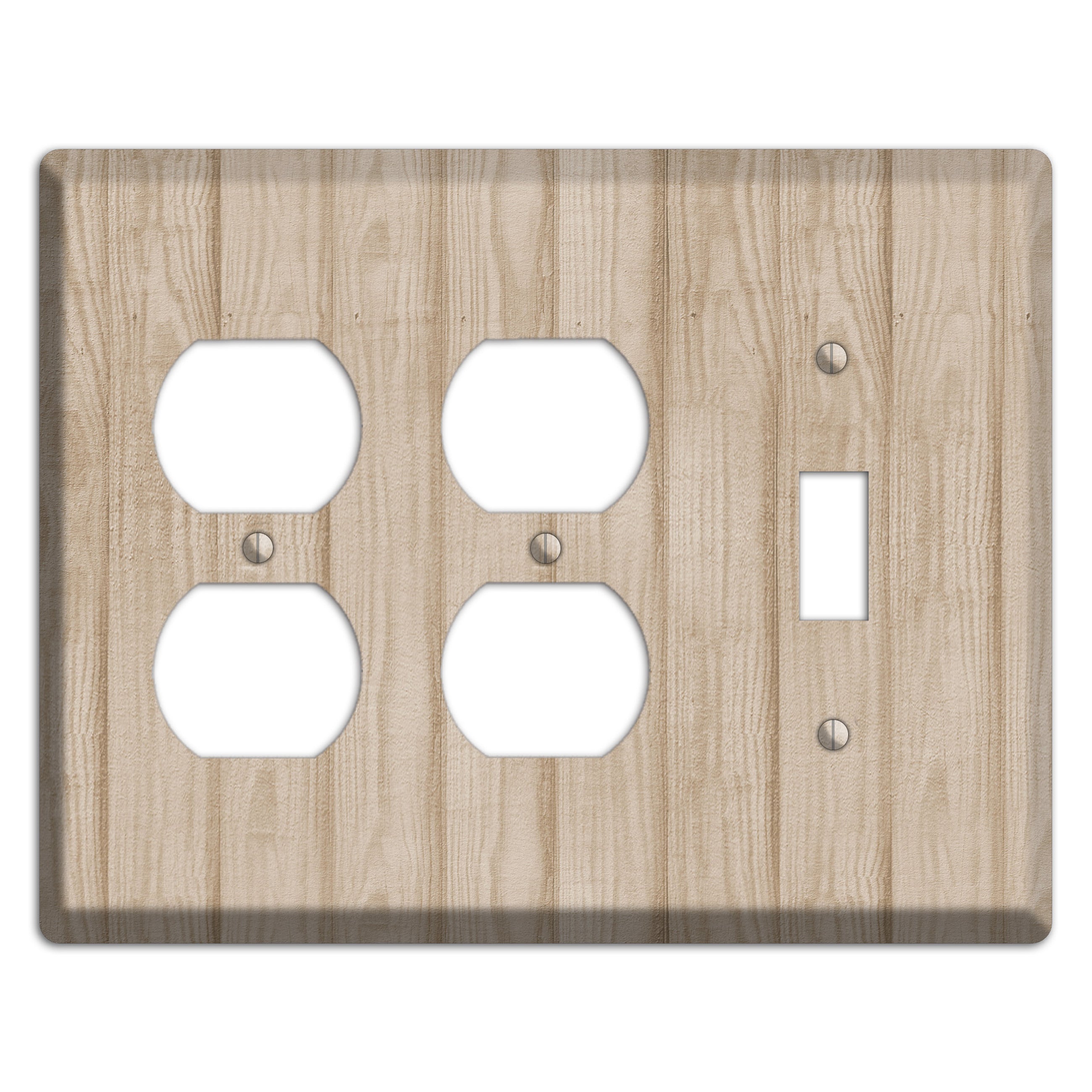 Indian Khaki Neutral Texture 2 Duplex / Toggle Wallplate