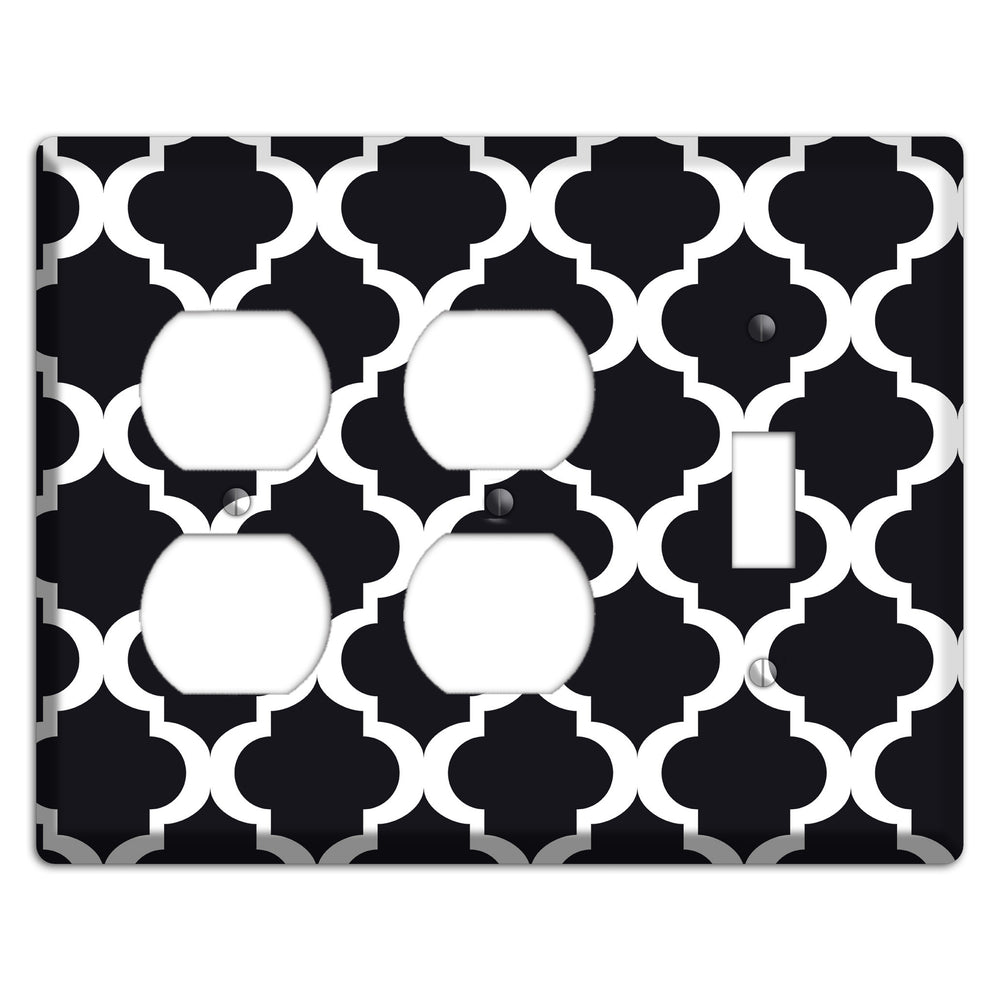 Moroccan 3 2 Duplex / Toggle Wallplate