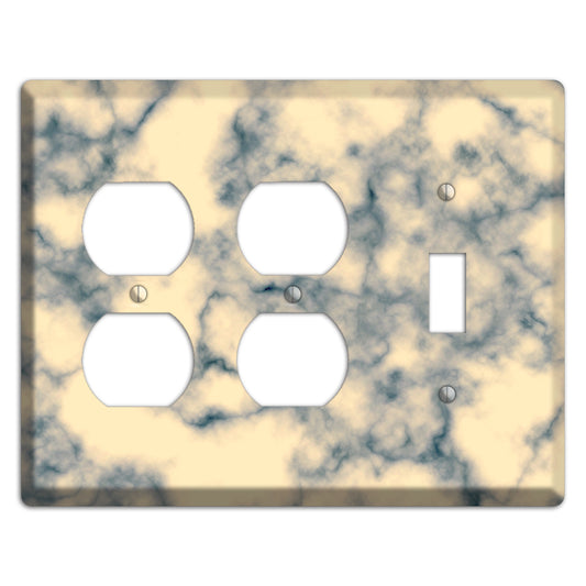 Mantle Marble 2 Duplex / Toggle Wallplate