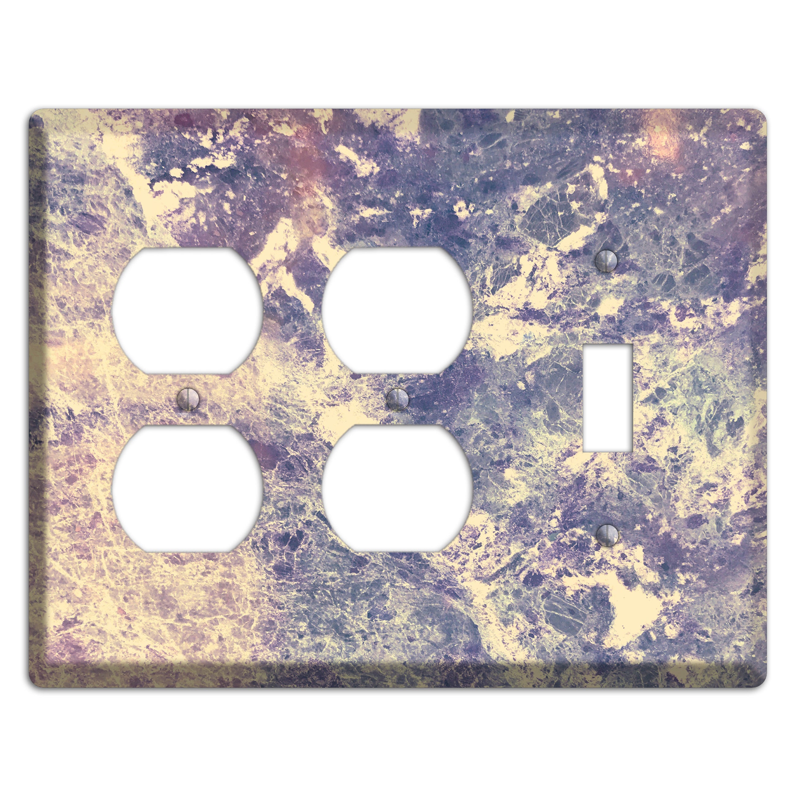 Manatee Marble 2 Duplex / Toggle Wallplate