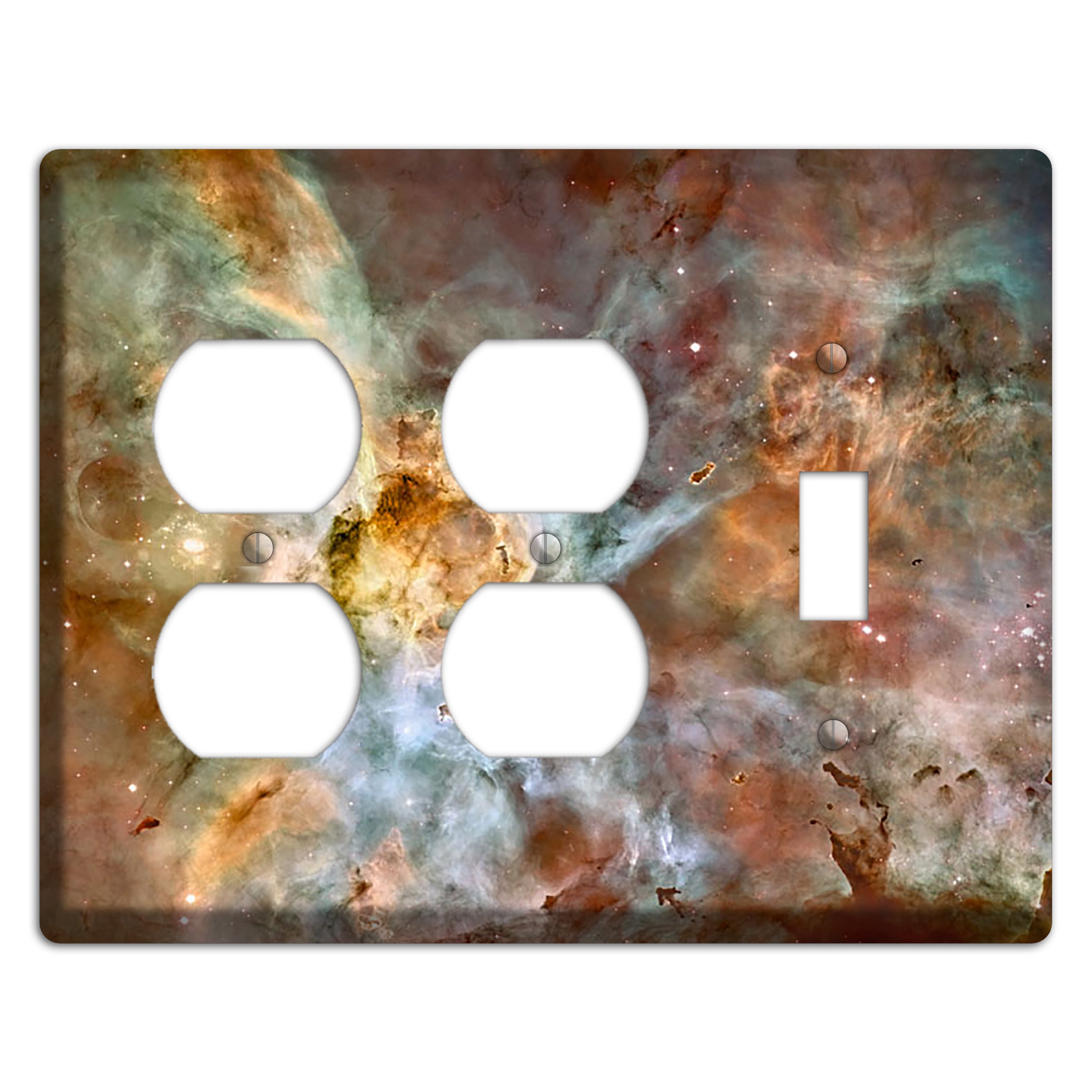 Star birth in the extreme 2 Duplex / Toggle Wallplate