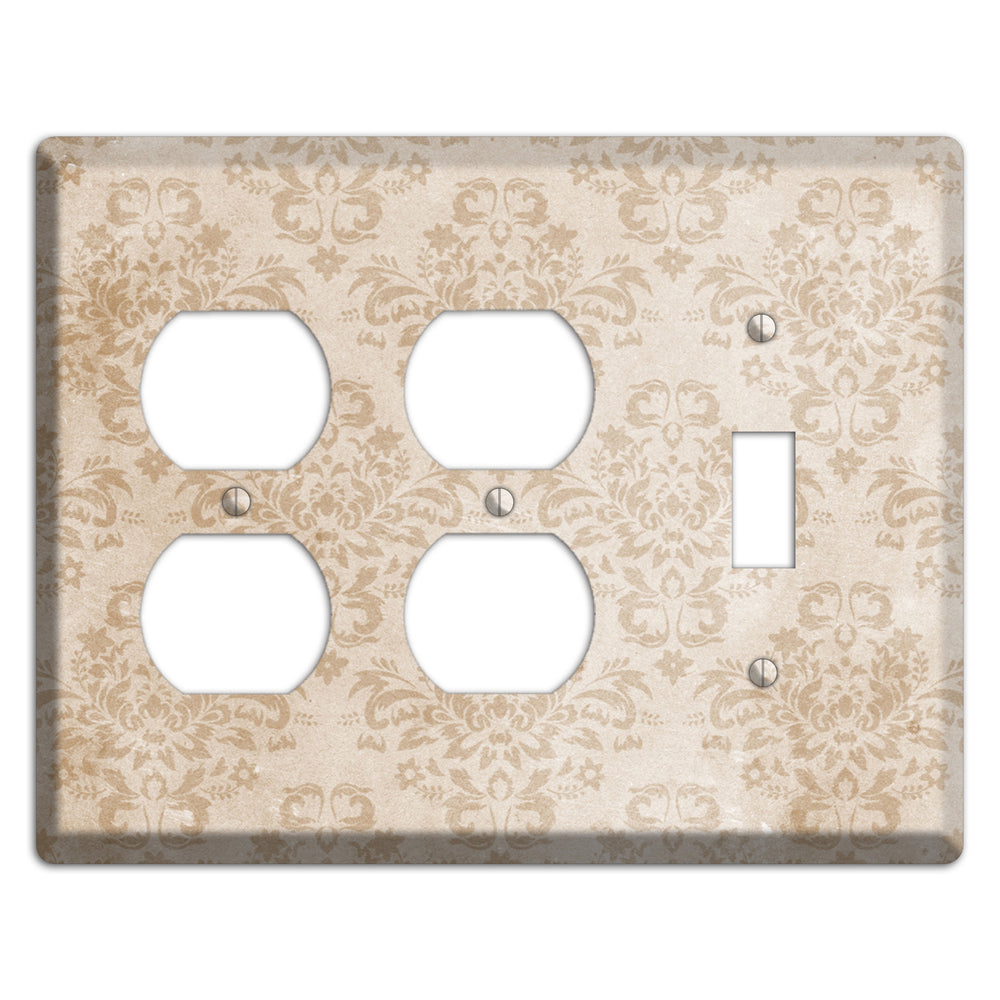Bizarre Neutral Texture 2 Duplex / Toggle Wallplate