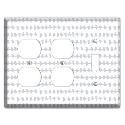 Abstract 17 2 Duplex / Toggle Wallplate