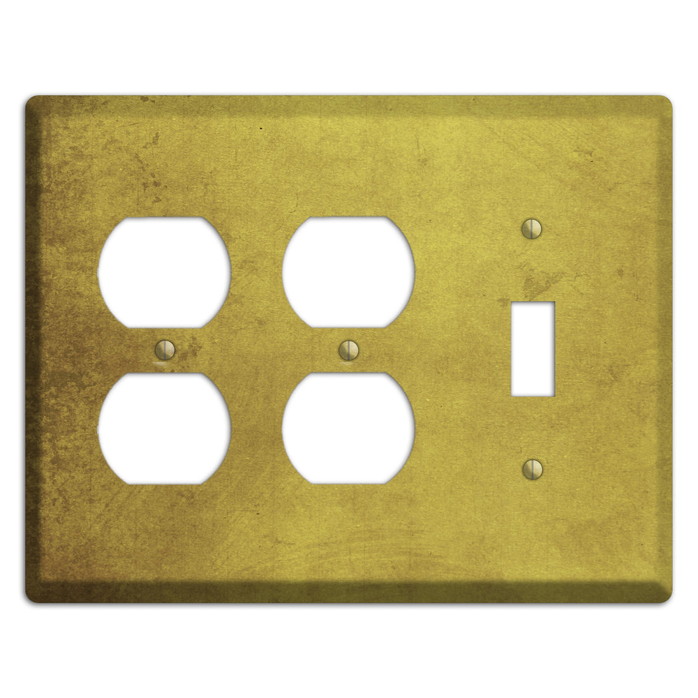 Husk Vintage Grunge 2 Duplex / Toggle Wallplate