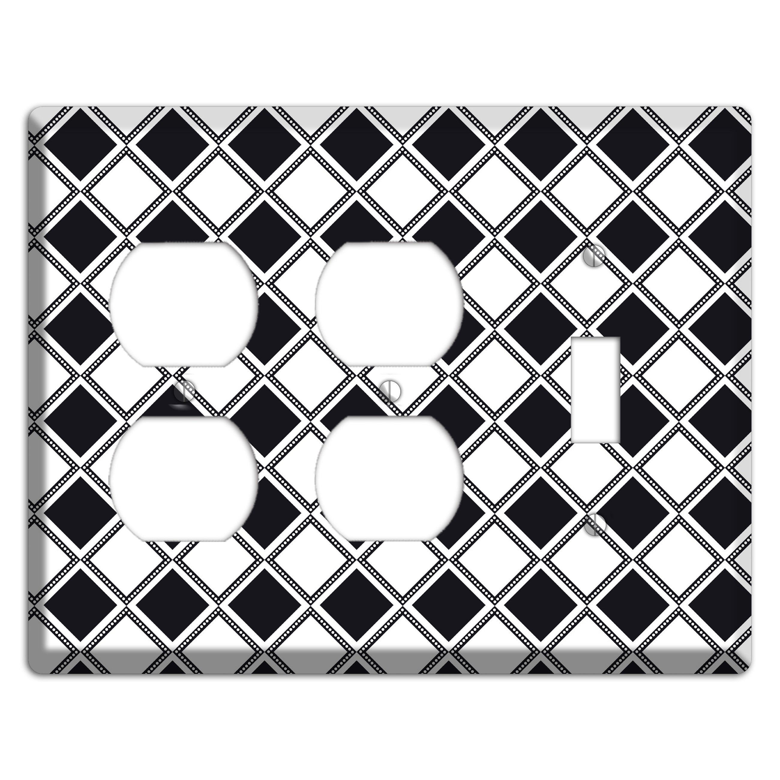 Moroccan 14 2 Duplex / Toggle Wallplate