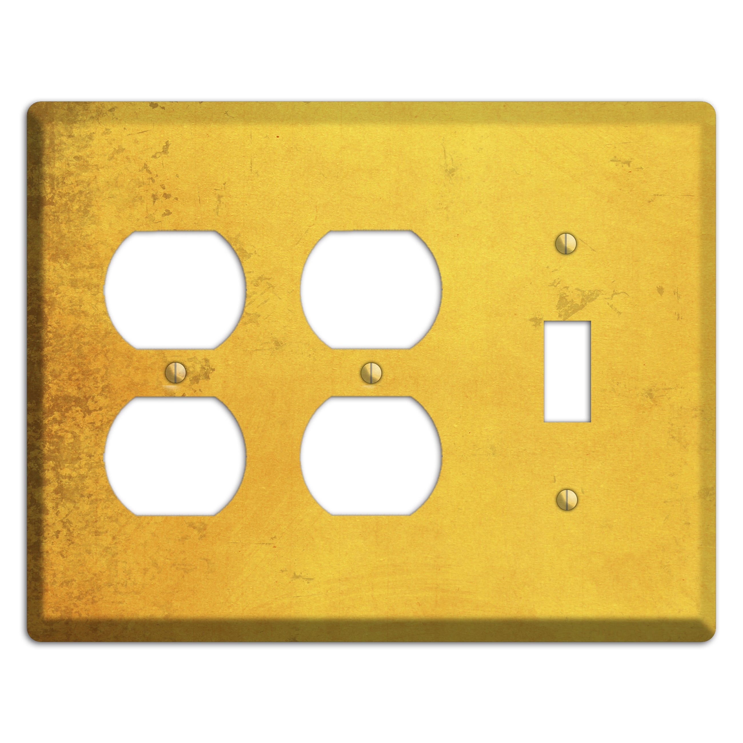 Abbey Vintage Grunge 2 Duplex / Toggle Wallplate